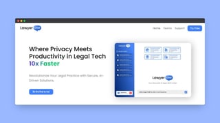 LawyerChat: Where Privacy Meets Productivity in Legal Tech (10x Faster)