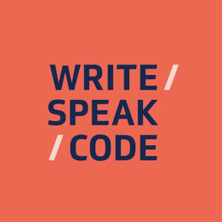 Write/Speak/Code logo