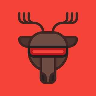Laser Reindeer logo