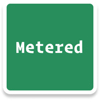 Metered Video logo