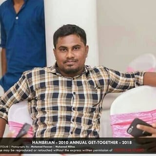 Ahamed Sajeeth profile picture
