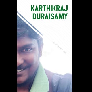 Karthikraj Duraisamy profile picture