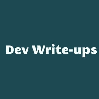 Dev Write Ups profile picture