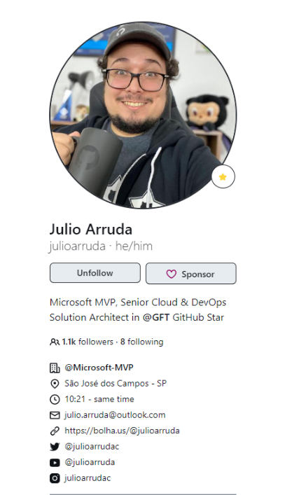 Julio Arruda's page