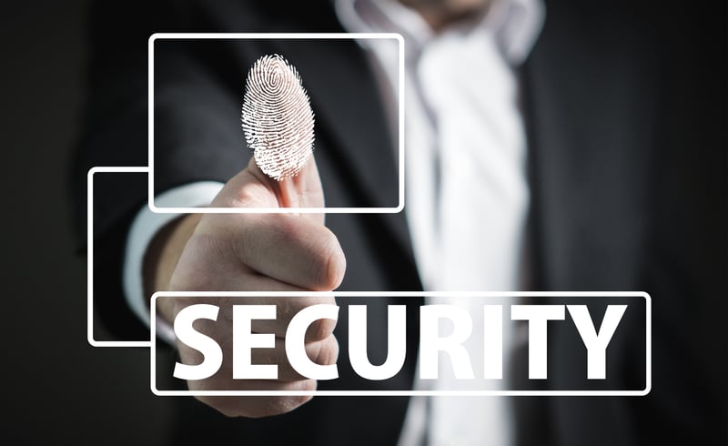 Fingerprint security image