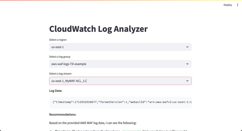 Better Threat Detection with CloudWatch Logs and Generative AI