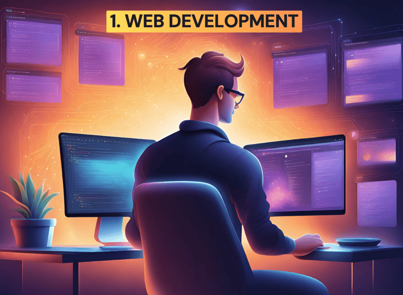 Image of web development  by shahan