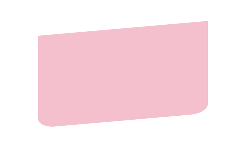 slightly skewed pink rectangle