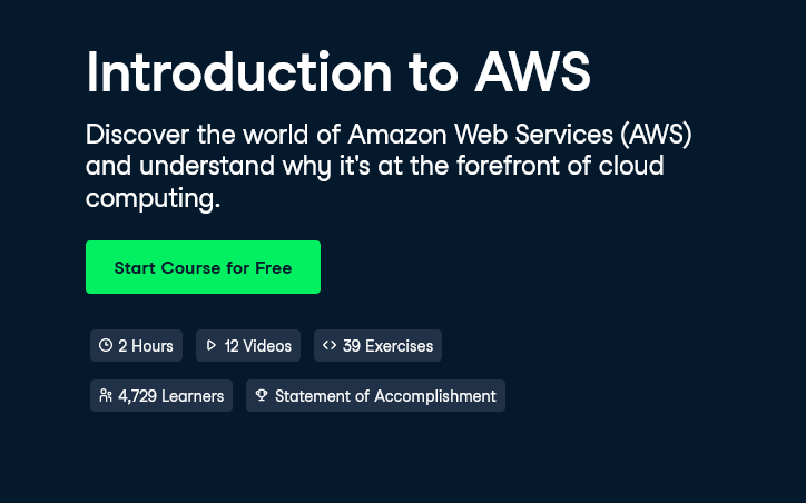 free course to learn AWS And Cloud Computing