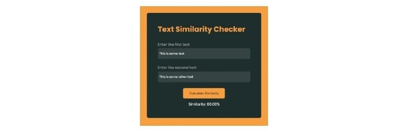 Text Similarity Checker