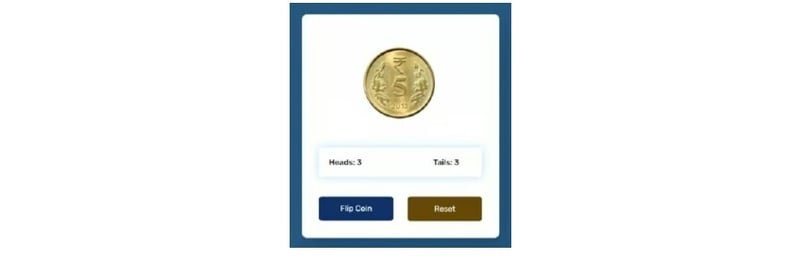 Coin Toss Game using JavaScript