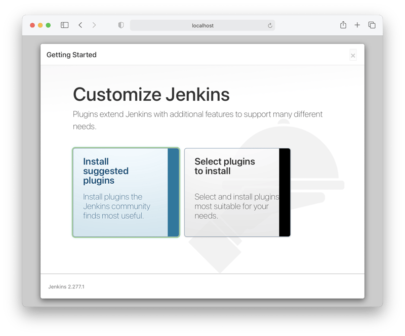 Installation of Jenkins plugins
