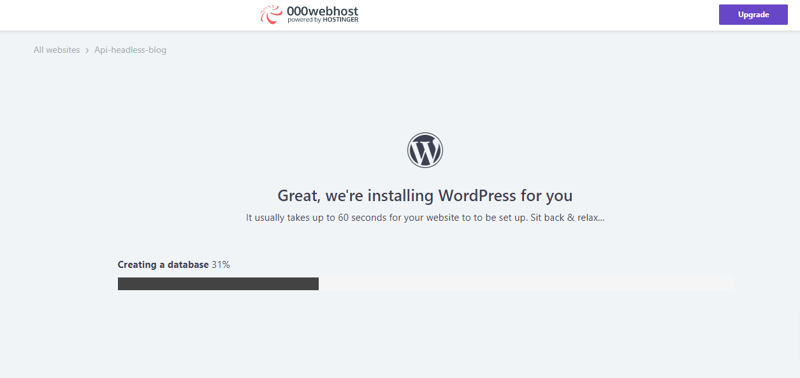 WordPress Installation
