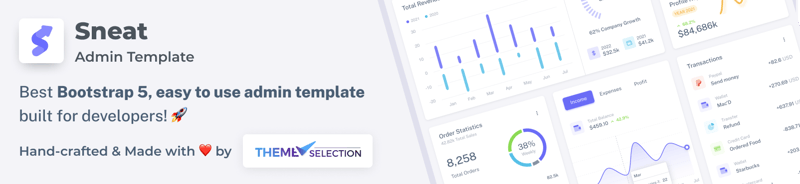 Free Bootstrap 5 HTML Admin Template