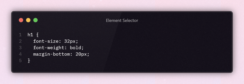Element Selector