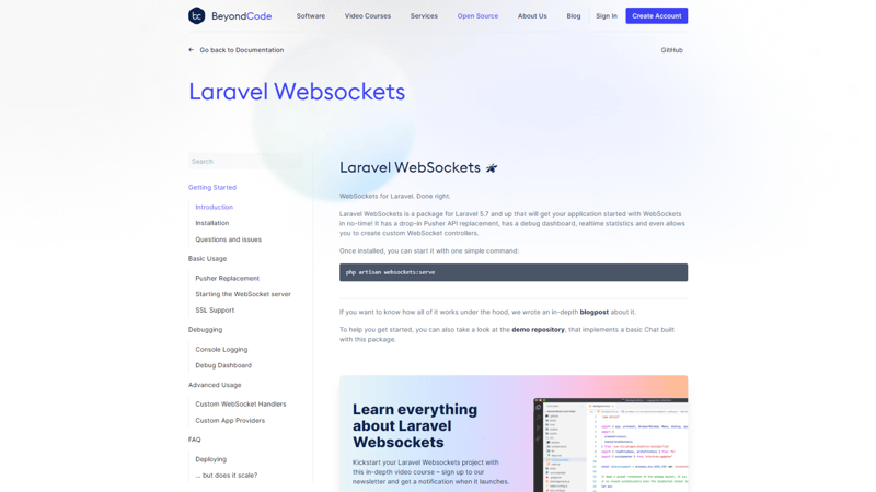 Laravel Web Sockets