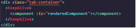 KeepAlive component