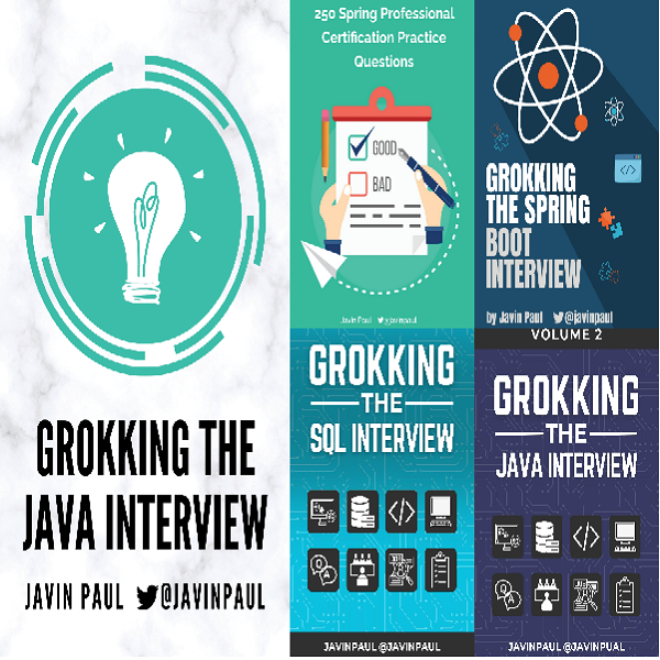 Java and Spring Interview books