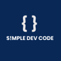 Simple dev code profile image