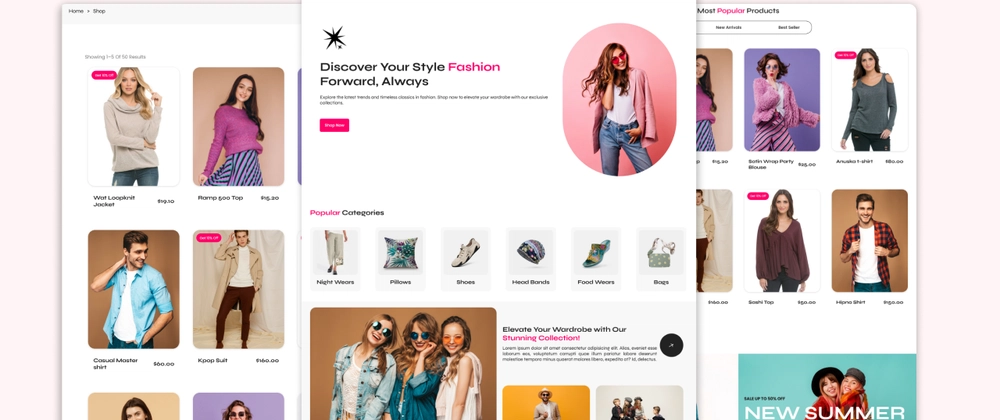 Building an E-commerce Website Using HTML, CSS, and JavaScript - DEV ...