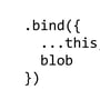 Bind This: Blob logo